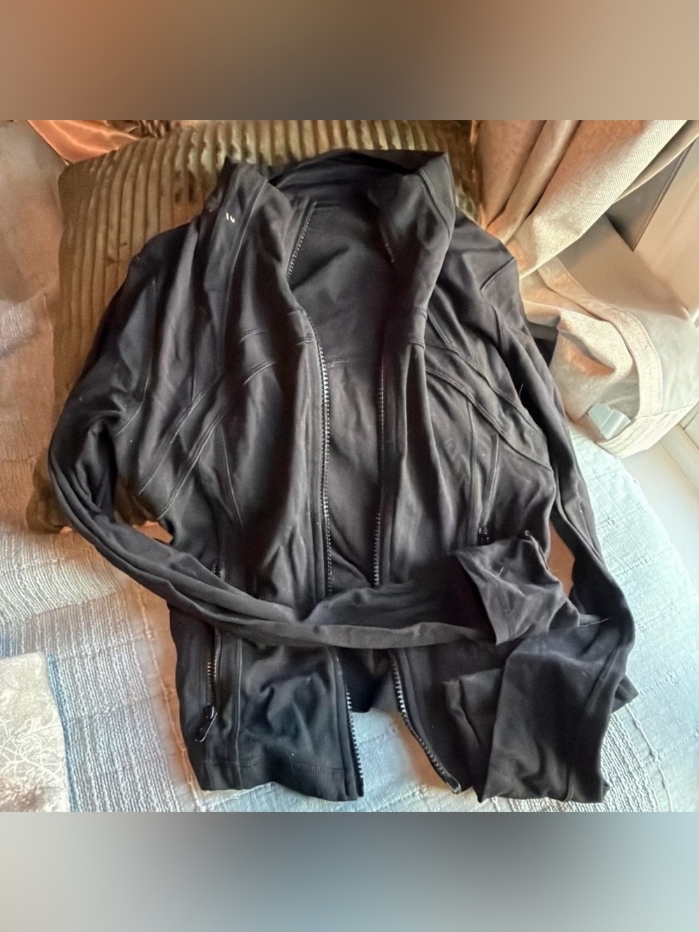 Lululemon Define Black Zip-Up Athletic Women’s Jacket Size 4